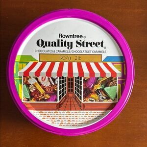 Vintage Rowntree Quality Street Tin